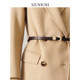 Sanconi smart waisted suit-style coat woolen coat coat for women winter new sheep wool short-end high-end top