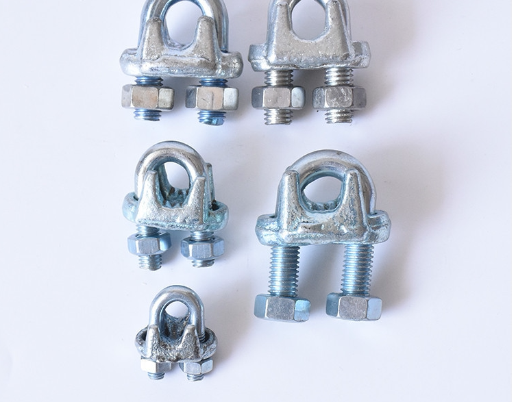 Galvanized Steel Wringing Wire Nail Marsteel Chuck Communication Pull Wire Fastening Clip Galvanized Gripping Head Cat Paw Wire Rope Clip Wire Nails
