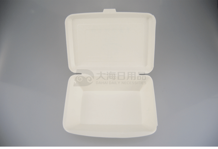 Kho báu màu xanh lá cây dùng một lần hộp giấy dùng một lần hộp thức ăn nhanh hộp thức ăn thô chiên gói đóng gói hộp takeaway giấy hình chữ nhật hấp - Hộp cơm điện sưởi ấm hộp cơm hấp điện