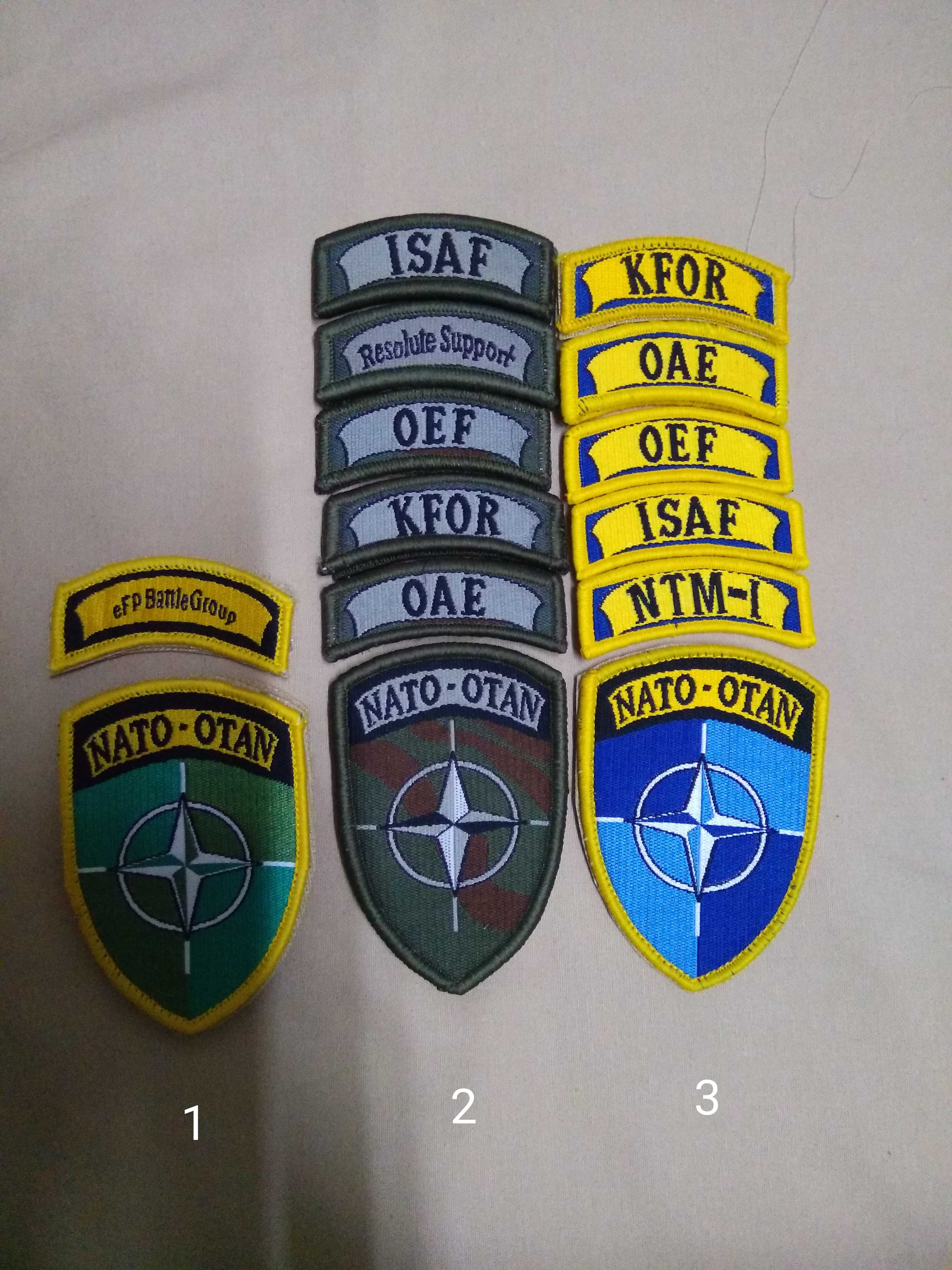 German imported original armband NATO series Velcro