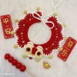 Оригинальный аксессуар, нагрудник, трикотажный слюнявчик, галстук-бабочка