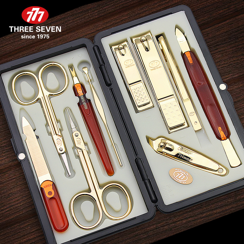 Imported Korean 777 Nail Clipper Set for Home Use, Genuine Anti-Splash Nail Clippers for Fingernails and Toenails
