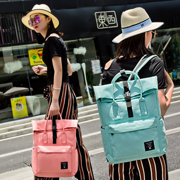 Conbao Double Shoulder Bag Canvas H24 Travel Bag Inclined-to-cover handbag printed word custom logo