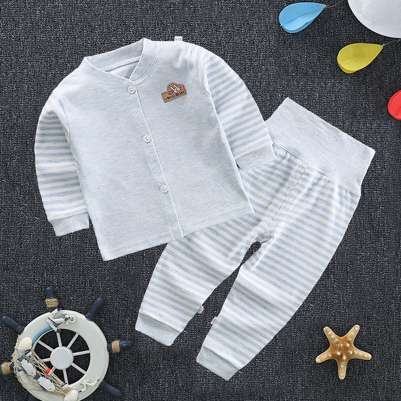 Children's underwear sets baby color cotton clothes baby high waist and belly protection pants boy girl pure cotton autumn clothes sanitary pants