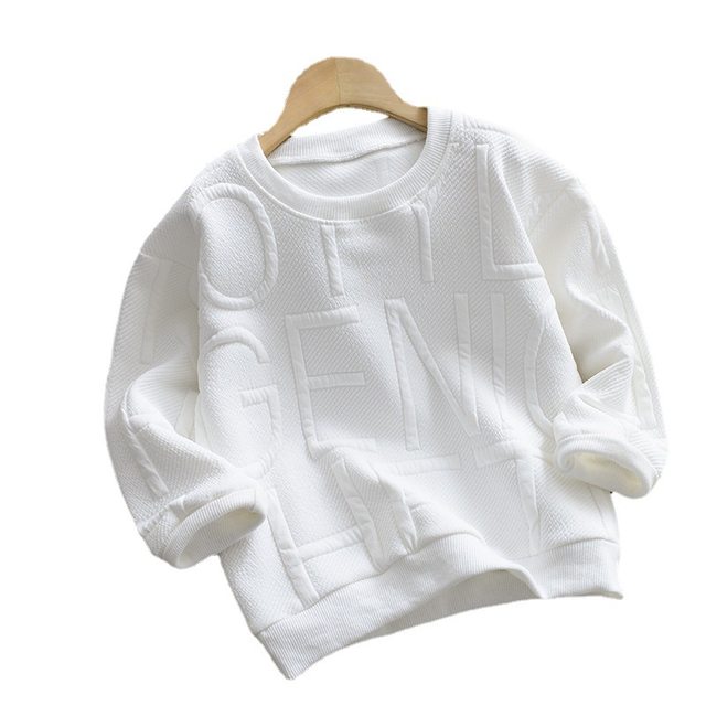 2022 autumn and winter new children's sweater Korean version round neck top pullover boys bottoming shirt girls autumn children's clothing