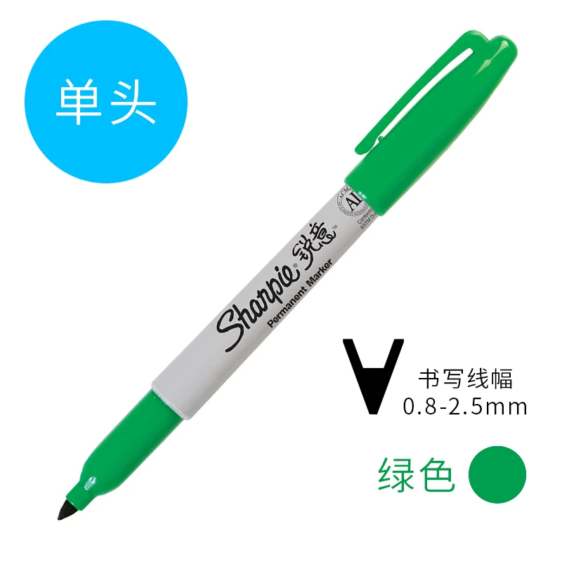 Импортированная из США чернильная маркерная ручка Sharpie промышленная ручка студенческий экспериментальный дизайн живопись Майк ручка цветной маркер набор экспресс-логистика ручка