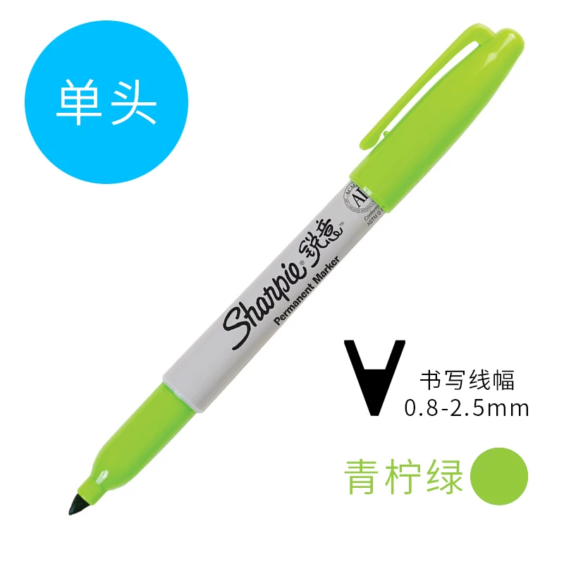 Импортированная из США чернильная маркерная ручка Sharpie промышленная ручка студенческий экспериментальный дизайн живопись Майк ручка цветной маркер набор экспресс-логистика ручка