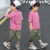 Trẻ em trai chiếc váy mùa hè phù hợp với mùa hè 2020 mới làm việc khí mặc ngắn tay Hàn Quốc phiên bản của cậu bé đẹp trai thủy triều. 