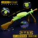 PlayerUnknowns Battlegrounds xung quanh súng trường bắn tỉa AWM gà 98k mặt dây chuyền hình móc khóa đầu ba cấp độ ba cấp - Game Nhân vật liên quan