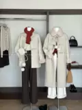 Шерстяное пальто, куртка, шерстяные джинсы с начесом