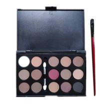 15 color eyeshadow all Asia light earth color eye shadow smoky makeup nude makeup bridal makeup training photo studio eye shadow