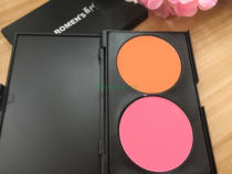 Luo Meng makeup two-color blush repair plate Luo Mon gills pink orange Rouge opera stage performance studio