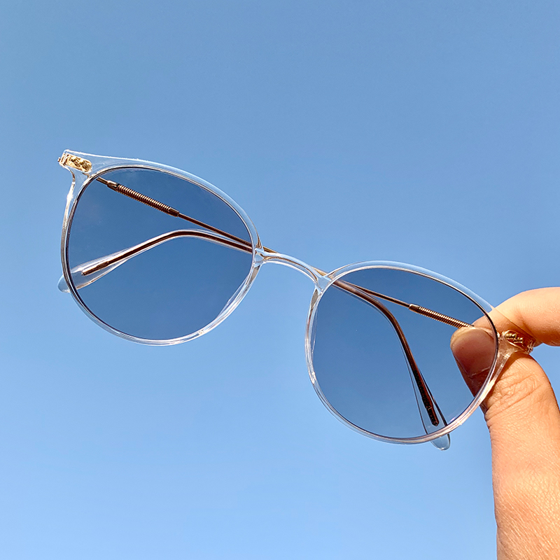 Near-sight goggles female vegan color anti-blue light radiation lenses anti-UV sunglasses can be equipped with degree male glasses