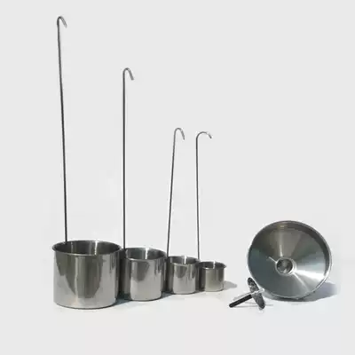 Wine extract long handle wine bucket household drinking spoon wine hanging funnel small size two two and a half catties stainless steel drinker