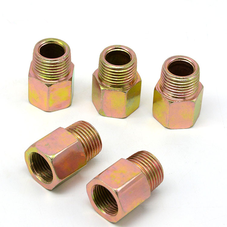 Hydraulic connector Internal and external wire connector Reducer connector Hydraulic double male screw 1 4 3 8 1 2 3 4 1 inch