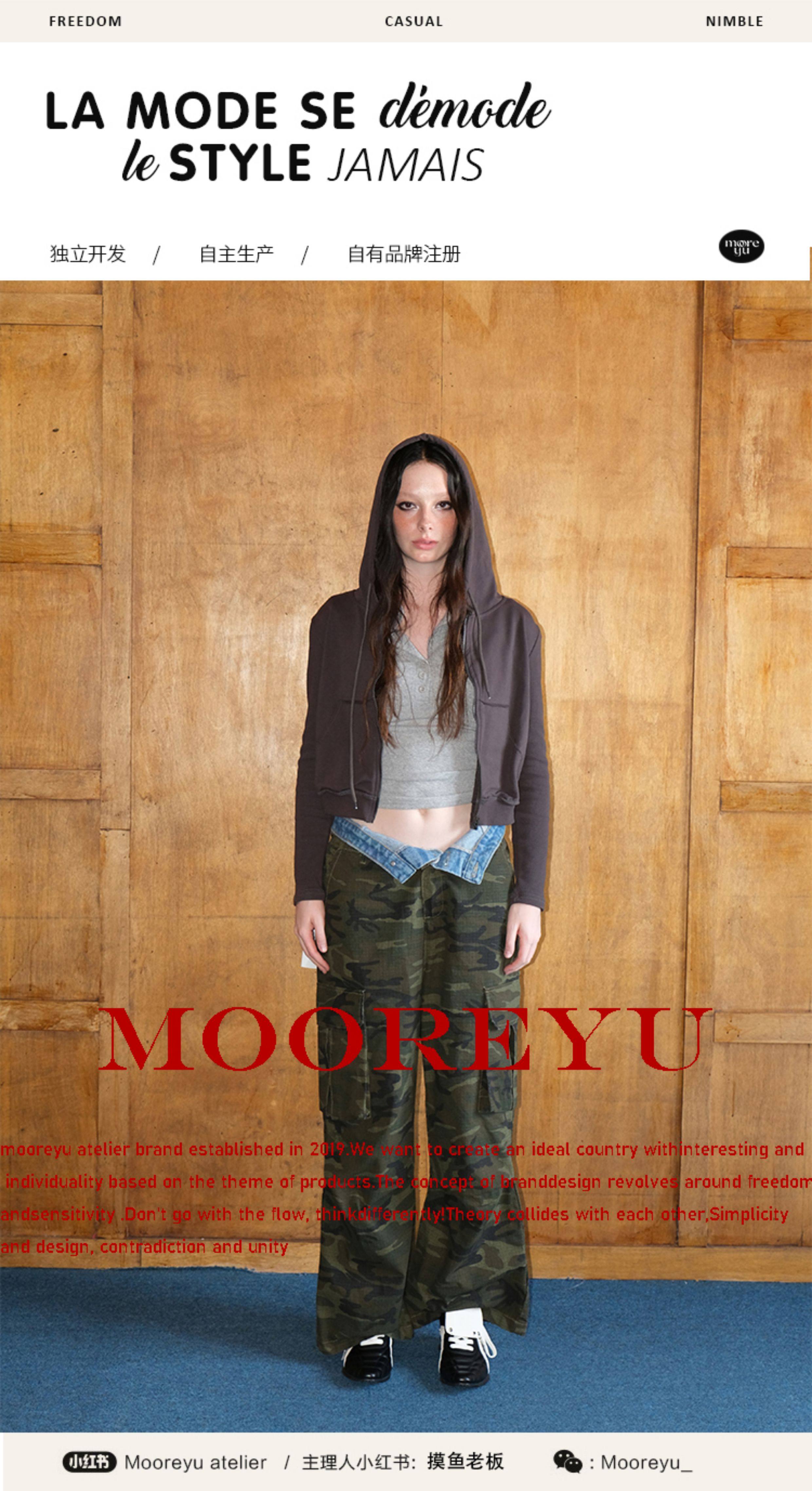 Mooreyu Leather Bow Ballet Flat