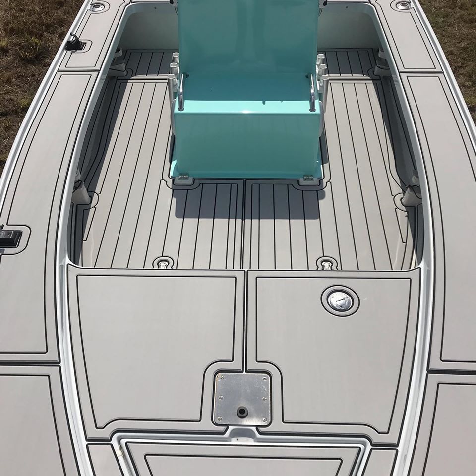 New motorboat assault boat yacht floor mat eva imitation teak anti-slip mat waterproof and sun-resistant anti-UV acid and alkali DIY