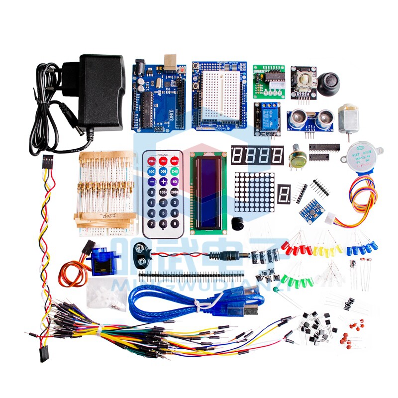 Study kit with dedicated power supply 9V1A