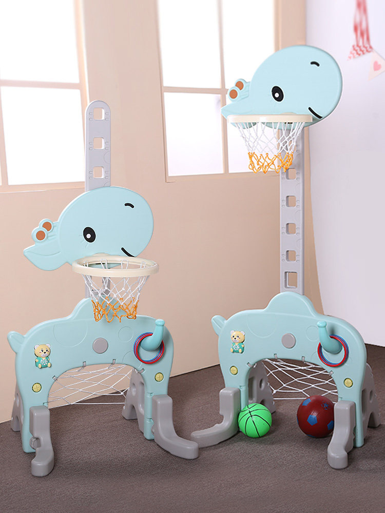 Children's basketball stand can be raised and lowered shooting frame 5 home 3 boys puzzle children boy 2 years old indoor baby toys 1