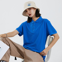 Golf sports Paul T-shirt custom short sleeve collar loose polo shirt advertising clothing group clothing embroidered word