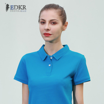 Short sleeves POLO shirt collar working clothes T-shirt for men and women clothes for logo Team culture Shirt dresses