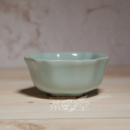 Taiwan Henglian tea tea Lotus Leaf Cup Sky Cyan Kung Fu Teacup Tea Cup of Tea Tea