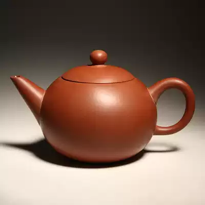 Taiwan handmade level purple clay pot authentic purple clay pot 180ml 8 Cup round bead straight mouth Sanxitang purple sand teapot