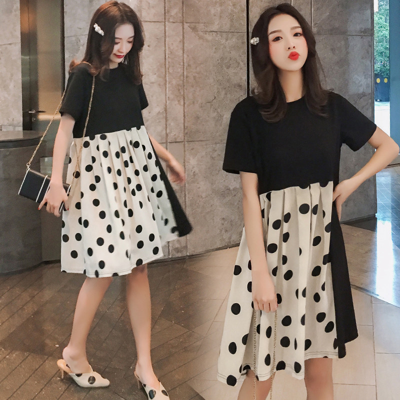 Pregnant women dress summer dress 2019 new loose short sleeve t - shirt spring - summer spot