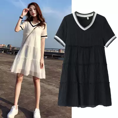 Pregnant Women summer dress dress women 2021 new long coat Net red suit fashion summer skirt summer