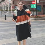 Пуховик для беременных, осеннее платье, комплект, утепленный лонгслив, зимняя утепленная толстовка