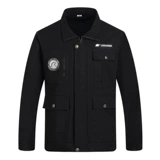 Комбинезон, хлопковый лонгслив, износостойкая униформа, осенний