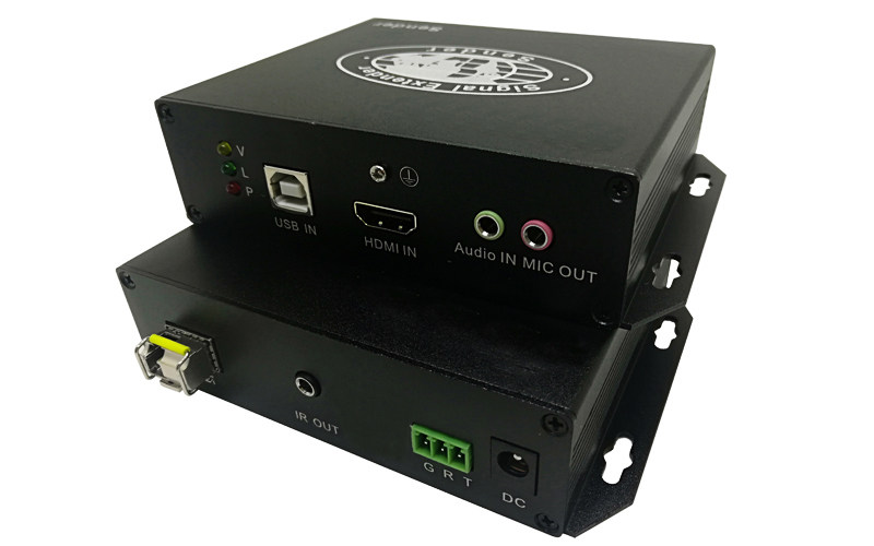 Yubei YBUVO-3HUAS (HDMI USB2 0 two-way audio two-way RS232 infrared) fiber optic light transmission