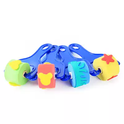 Children's early education painting tools Printing roller 4-piece set Baby DIY handmade pigment painting tool roller