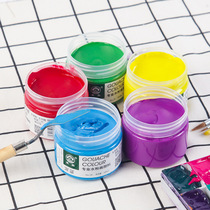 Concentrated 100ml gouache paint paint children student hand painted graffiti color paint advertising paint safety