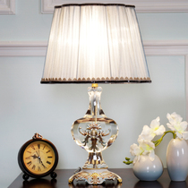 French romantic European luxury villa Crystal lamp Bedroom bedside lamp Wedding room Modern living room decoration ideas