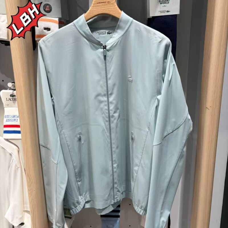 Lacoste French Crocodile 2026 Autumn New Men's Tennis Water-Repellent Jacket Af252 Lacoste French Crocodile 2026 Autumn New Men's Tennis Water-Repellent Jacket Af252