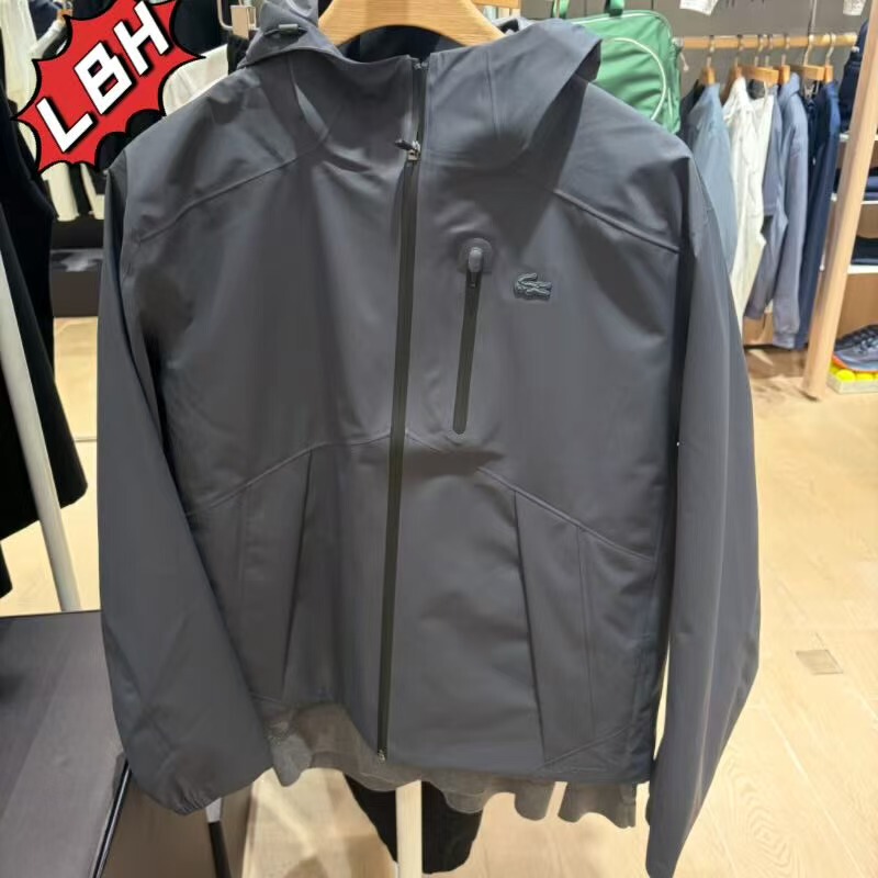 Lacoste French Crocodile 2026 New Autumn Style Men's Versatile Casual Zipper Jacket Bh1819 Lacoste French Crocodile 2026 New Autumn Style Men's Versatile Casual Zipper Jacket Bh1819