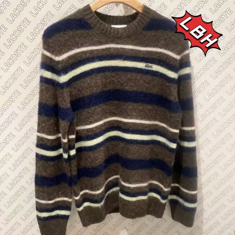 Lacoste French Crocodile 2025 Autumn/Winter Men's Fashion Casual Knitwear Sweater Ah5940