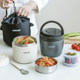 Luntayo Insulated Lunch Box for Office Workers, Insulated Bucket, Stainless Steel Lunch Box, Soup Pot, Lunch Box, Insulated Bowl, Insulated Box