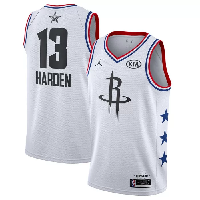 Прямой почтовый Jordan Jordan Rocket № 13 Harden 2019 NBA All-Star Swingman Fan Edition джерси