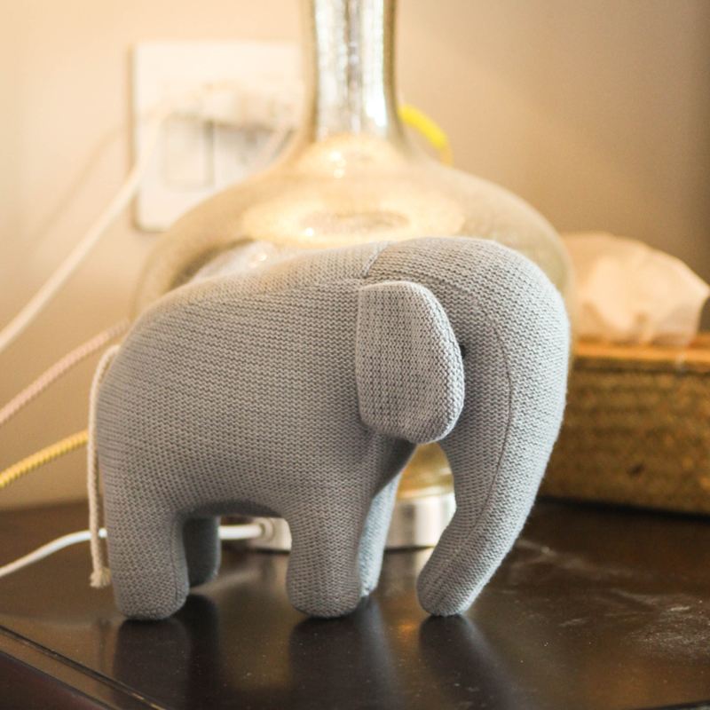 Christmas gift Cute Elephant doll Plush toy Baby Birthday gift Girl soothing toddler toy