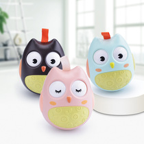 Infant Early Education Puzzle Toy Owl Tumbler Tumbler Toy Rattles to appease Toys Big No tumbler