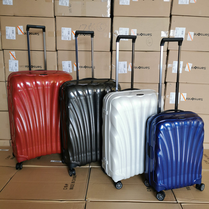 Samsonite New Shell Ultra-Light Trolley Case C-Lite Universal Wheel Wear-Resistant Luggage Cs2