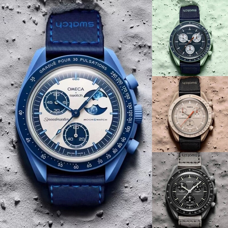 Co-Branded Commemorative Edition Planet-Themed Bioceramic Snoopy Men's and Women's Super Couple Quartz Watch Student Wristwatch Co-Branded Commemorative Edition Planet-Themed Bioceramic Snoopy Men's and Women's Super Couple Quartz Watch Student Wristwatch