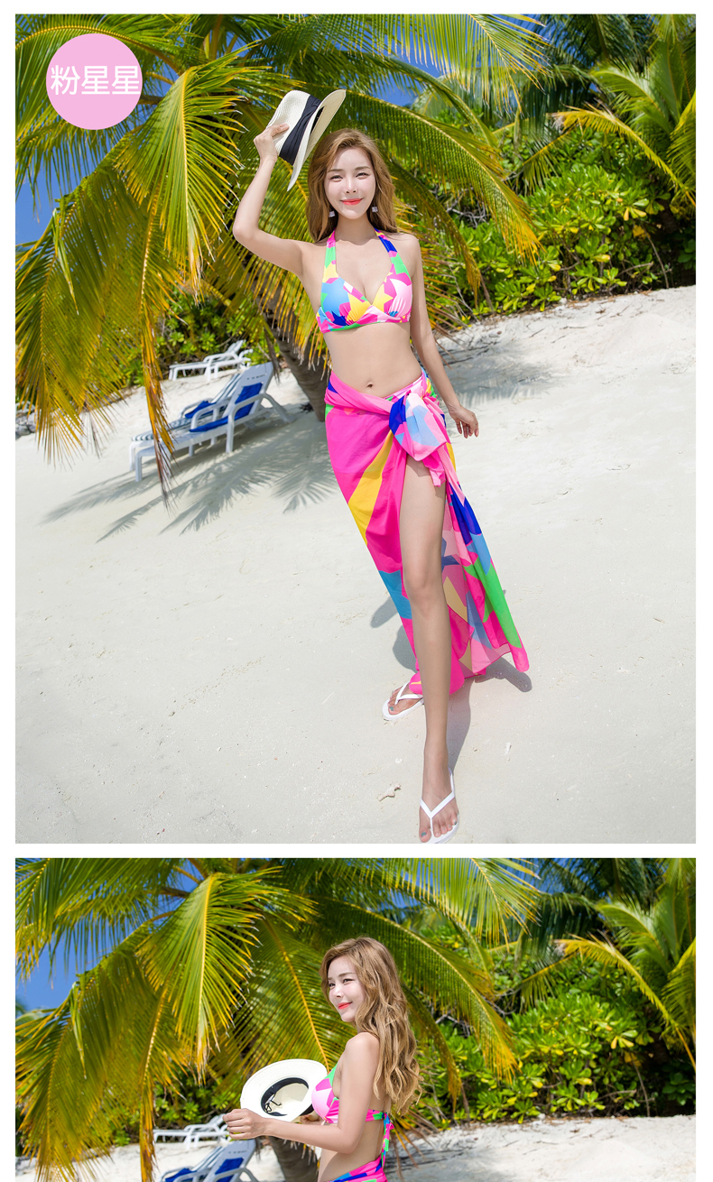 Bộ đồ bơi nữ ba mảnh mùa xuân nóng bỏng gợi cảm bikini ba điểm 2018 mới gợi cảm diện đồ đi biển - Vài đồ bơi đồ đôi đi biển cho nữ