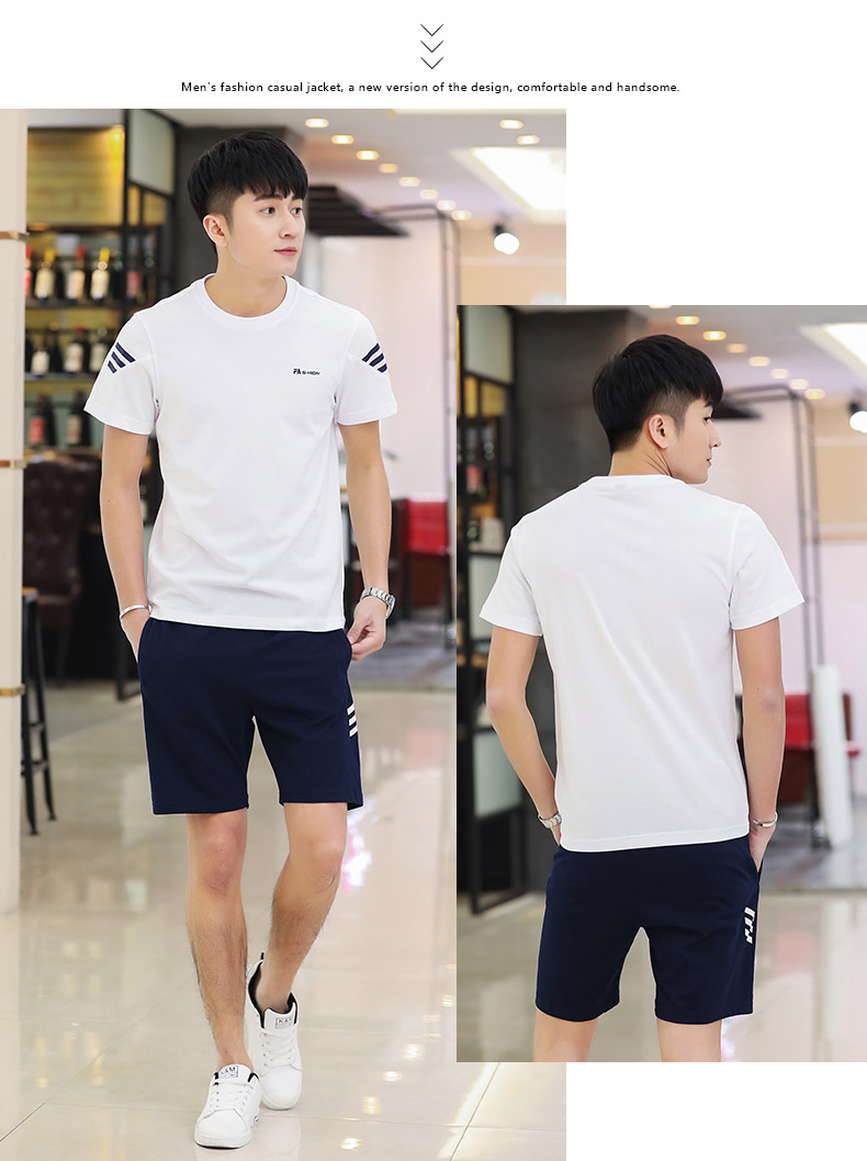 Mùa hè mới phù hợp với thể thao nam áo thun ngắn tay trung niên phù hợp với trang phục thường ngày chạy quần áo thể thao rộng cỡ - Thể thao sau bộ adidas nữ mùa đông