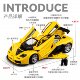 1:24 Mclaren F1 Simulation Alloy Lm Supercar Model Adult Collectible Ornament Boy Toy Car