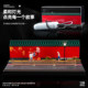 1:64 Beijing Red Wall Miniature Scene Model City Street Micro Landscape Small Scale Car Model Display Box Ornament