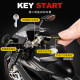 Birthday Gift for Boys, Ducati Motorcycle Model, Ignitable Toy Motorcycle, Simulated Alloy Collection Ornament