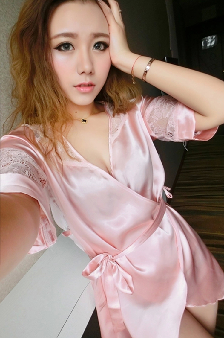 Đặc biệt đồ ngủ cô gái mùa hè ren sexy dễ thương hào phóng dây đeo nightdress để tăng băng lụa thời trang lụa dịch vụ nhà